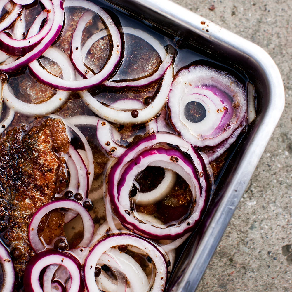 Stekt inlagd sill by Tareq Taylor