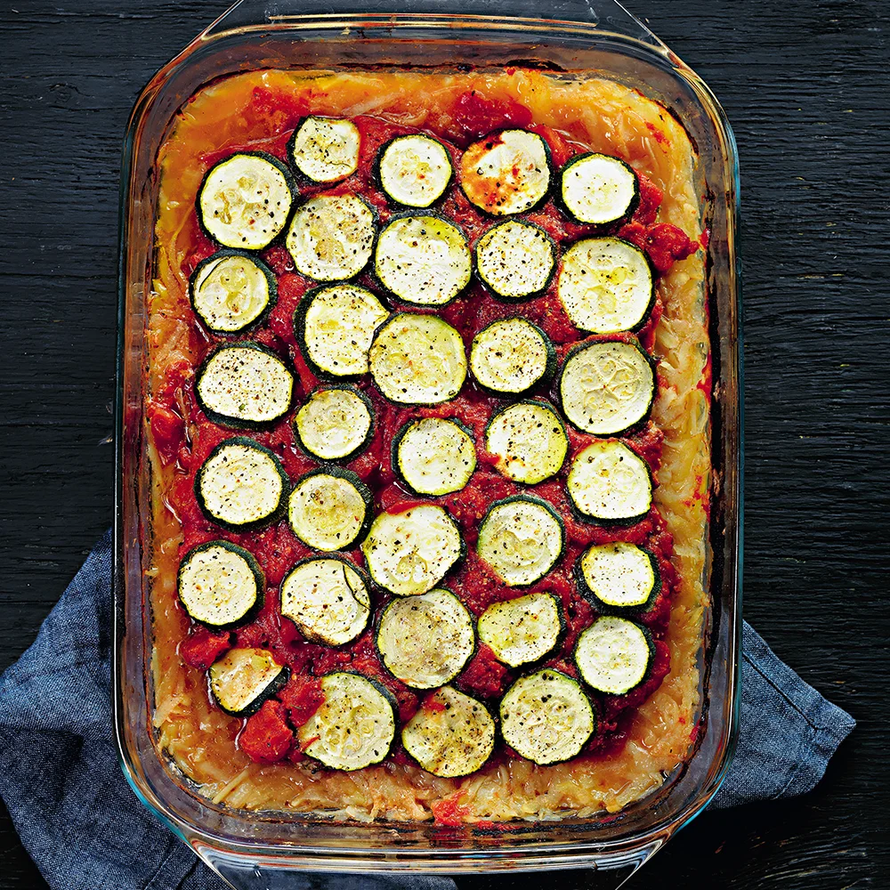 Lammfärslåda med potatis och zucchini by Tareq Taylor