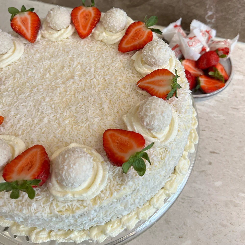 Raffaello Cake by Anneli Stojanovska