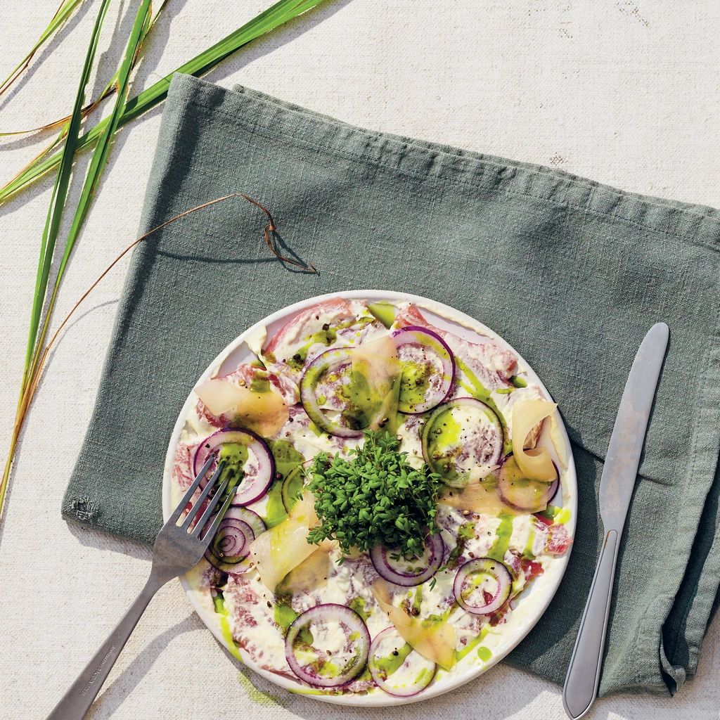 Sashimi på tonfisk by Mathias Dahlgren