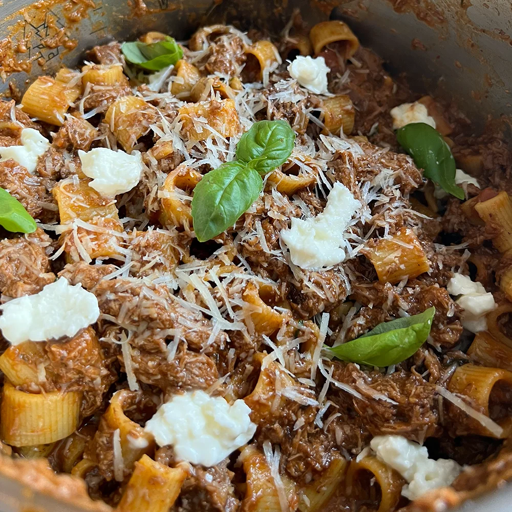 Beef Ragù Pasta by Anneli Stojanovska