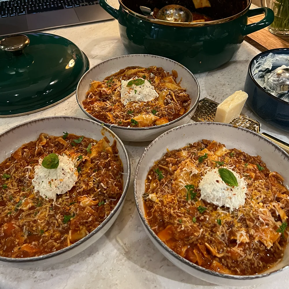 Lasagna Soup by Anneli Stojanovska